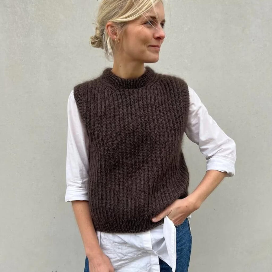 PetiteKnit Pattern Pullunder September Slipover Strickanleitung - PetiteKnit (Heft) bei bei bei bei bei bei bei Lieblingsgarn