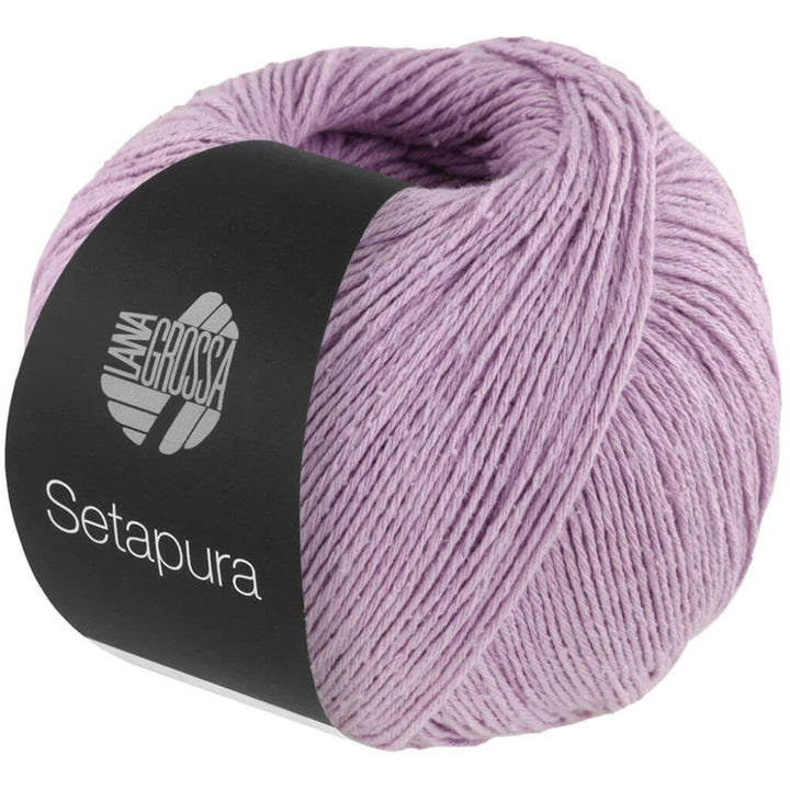 Lana Grossa 6 - Fliederlila Lana Grossa Setapura 50g bei bei bei bei bei bei bei bei bei bei bei bei bei bei Lieblingsgarn