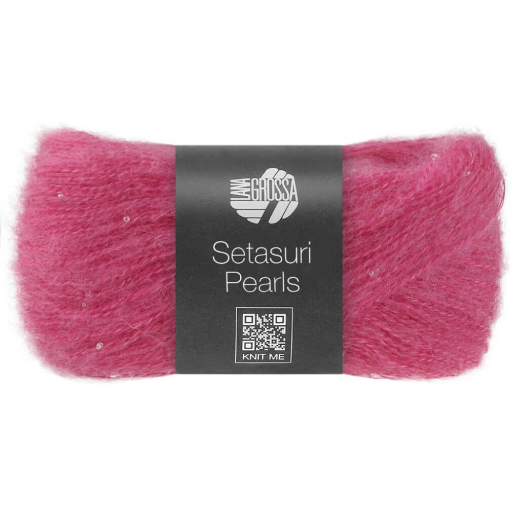 Lana Grossa Setasuri Pearls, Farbe 206 Pink – Alpaka, Baumwolle und Seide bei Lieblingsgarn
