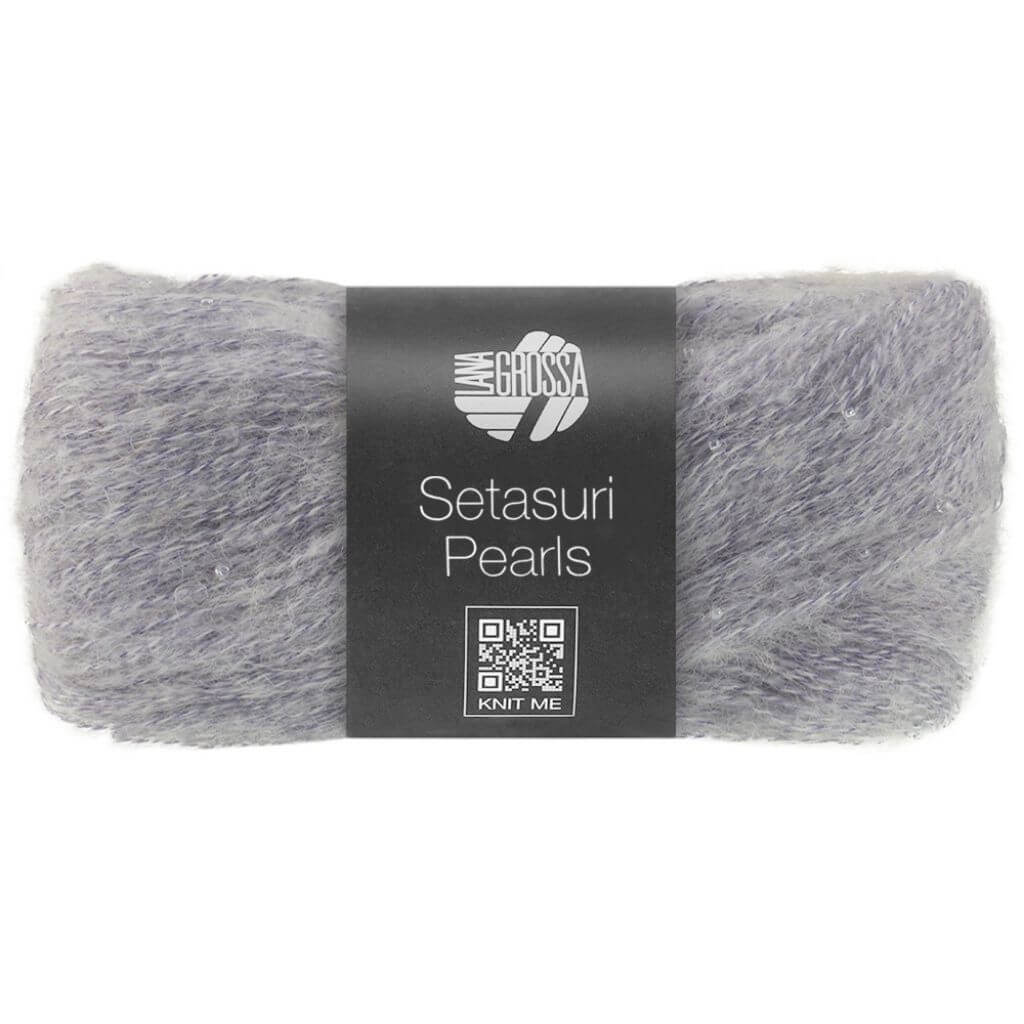 Lana Grossa Setasuri Pearls, Farbe 208 Veilchenblau – Alpaka, Baumwolle und Seide bei Lieblingsgarn