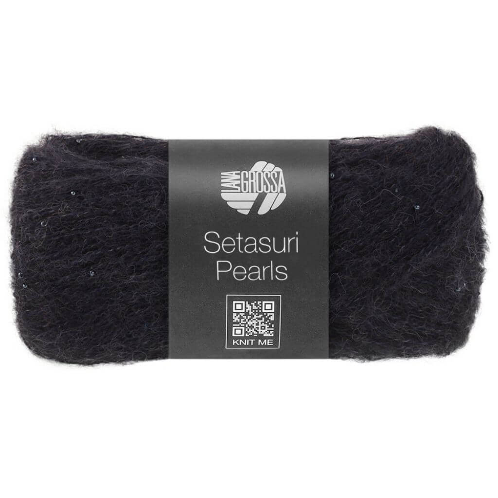 Lana Grossa Setasuri Pearls, Farbe 211 Nachtblau – Alpaka, Baumwolle und Seide bei Lieblingsgarn
