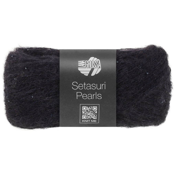 Lana Grossa Setasuri Pearls, Farbe 211 Nachtblau – Alpaka, Baumwolle und Seide bei Lieblingsgarn