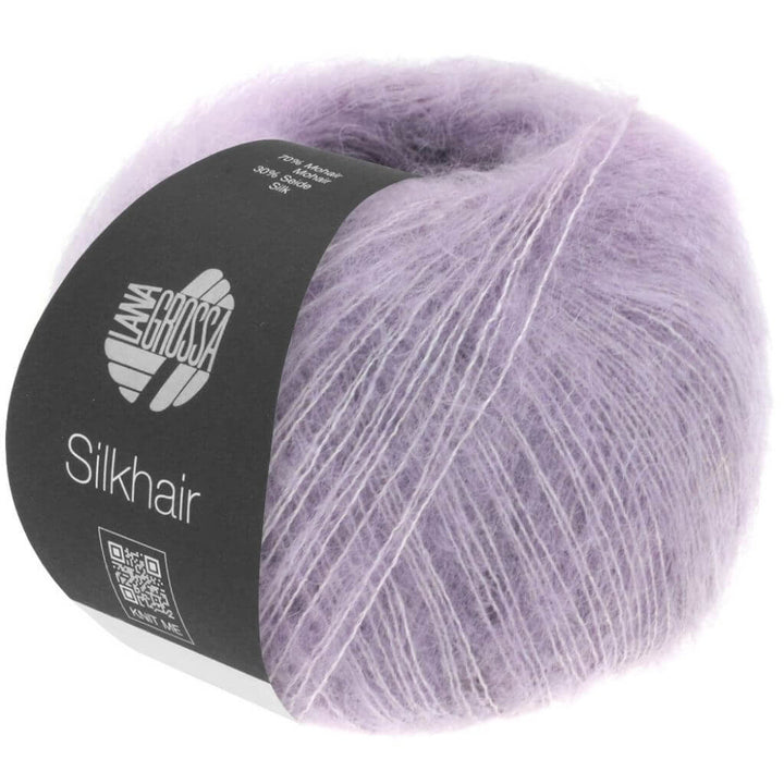 Lana Grossa Silkhair, Farbe 173 Flieder – Mohair und Seide bei Lieblingsgarn