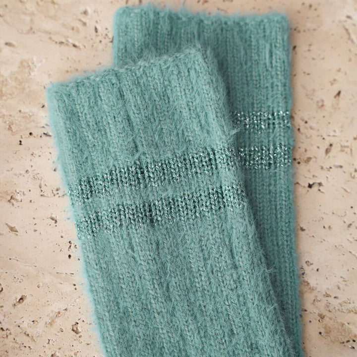 Lana Grossa Pattern Socken mit Glitzerstreifen Strickanleitung - Lana Grossa (Heft) bei bei bei bei bei bei Lieblingsgarn