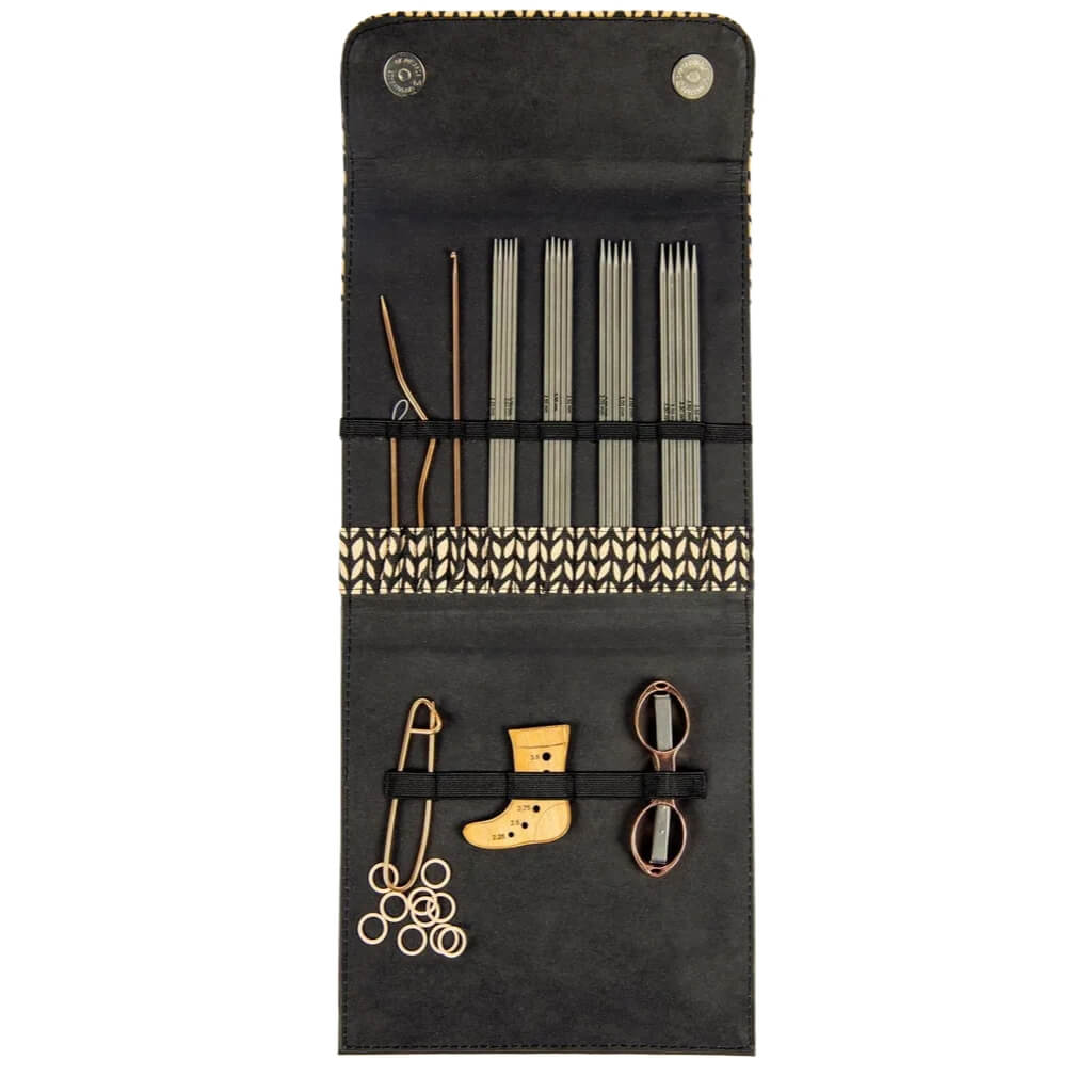 Lana Grossa Sockennadel-Set Deluxe Edelstahl bei bei bei bei bei bei bei bei bei bei bei bei Lieblingsgarn