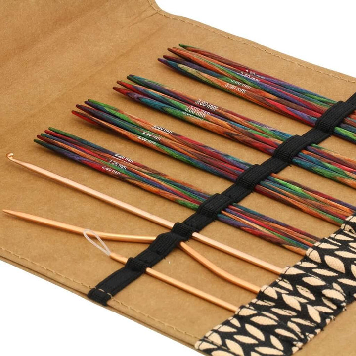 Lana Grossa Sockennadel-Set Deluxe Holz bei bei bei bei bei bei bei bei bei bei bei bei Lieblingsgarn