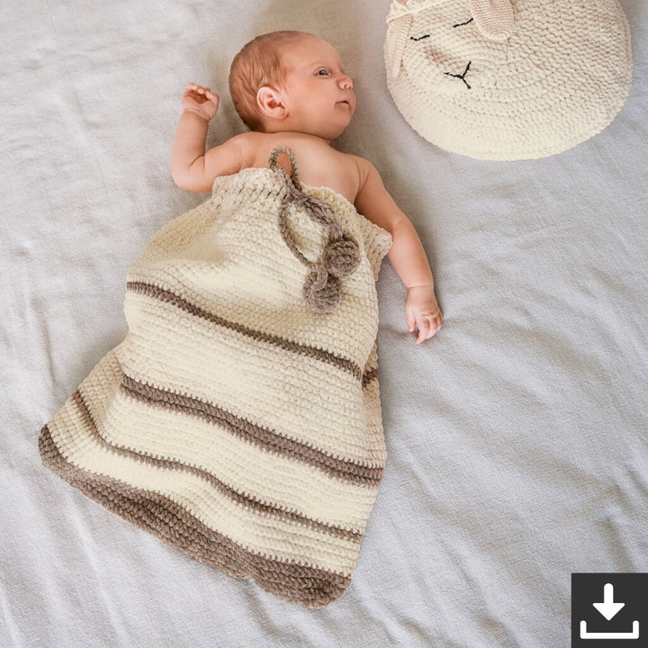 Lana Grossa Pattern Strampelsäckchen Häkelset - Lana Grossa (PDF) bei bei bei bei bei bei bei bei bei bei bei Lieblingsgarn