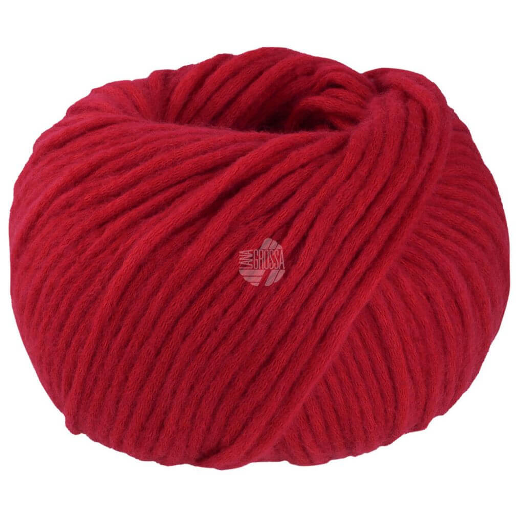 Lana Grossa Winter Softness, Farbe 12 Rot – Baumwolle und Merino bei Lieblingsgarn