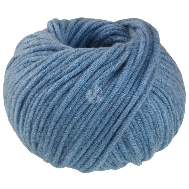 Lana Grossa Winter Softness, Farbe 7 Taubenblau – Baumwolle und Merino bei Lieblingsgarn
