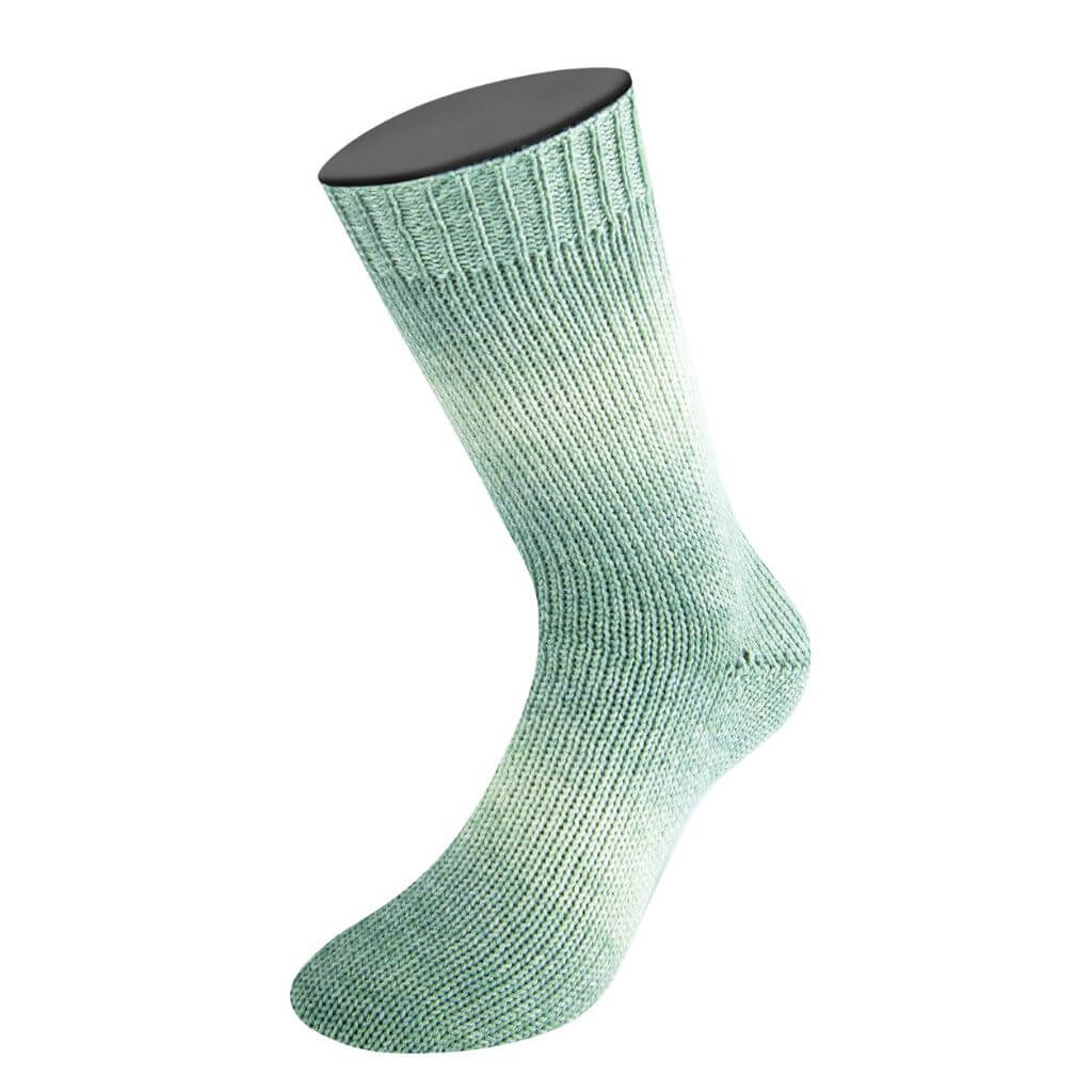 Lana Grossa Woolycell Duo, Farbe 6007 Salbei /Heu /Pastellgrün – Merino und Tencel bei Lieblingsgarn