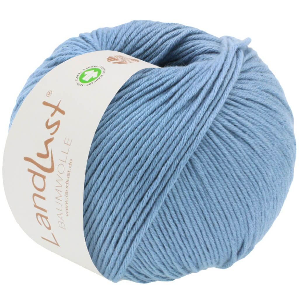Lana Grossa Landlust Baumwolle GOTS, Farbe 14 Jeans – Baumwolle bei Lieblingsgarn