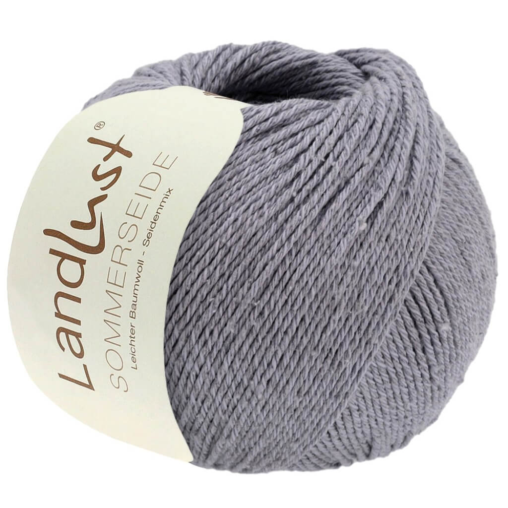 Lana Grossa 59 - Grau Lana Grossa Landlust Sommerseide bei bei bei bei bei bei bei bei bei bei bei bei Lieblingsgarn
