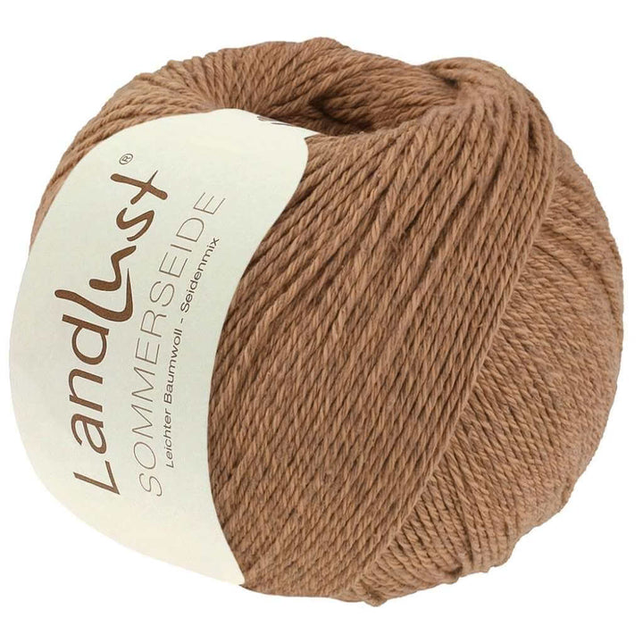 Lana Grossa Landlust Sommerseide, Farbe 66 Camel – Baumwolle, Seide und Wolle bei Lieblingsgarn