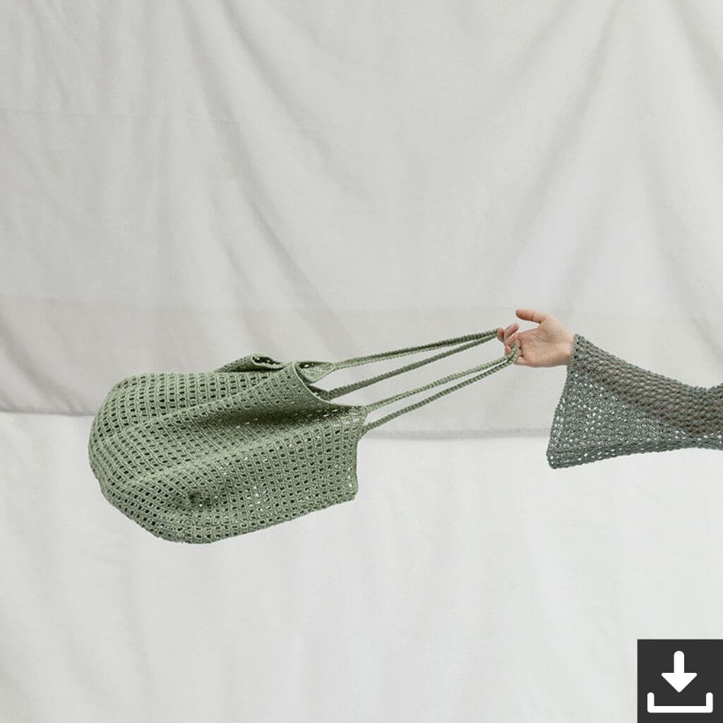 Lang Yarns Tasche mit kurzen Trägern Häkelanleitung - Lang Yarns (PDF) bei bei bei bei bei bei bei bei bei bei Lieblingsgarn