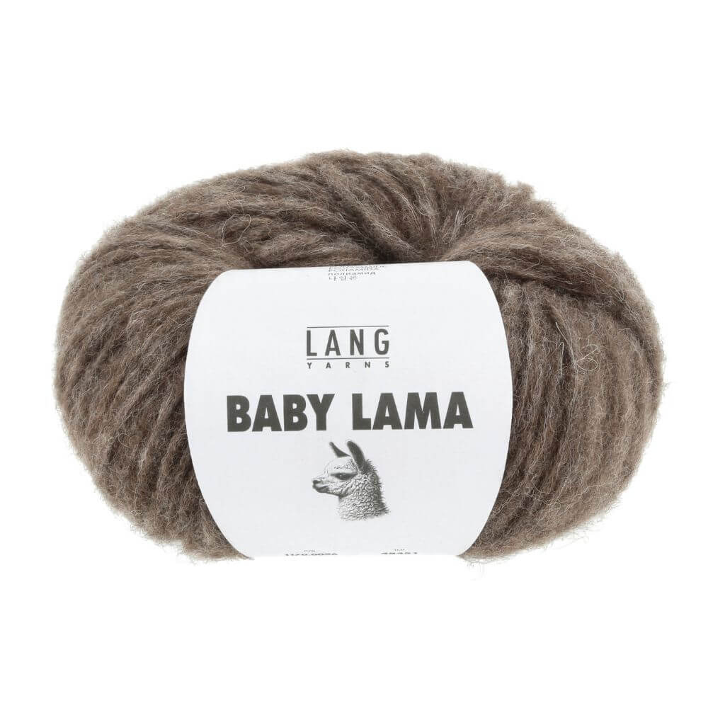 Lang Yarns Baby Lama, Farbe 096 Blassbraun – Lama und Synthetik bei Lieblingsgarn