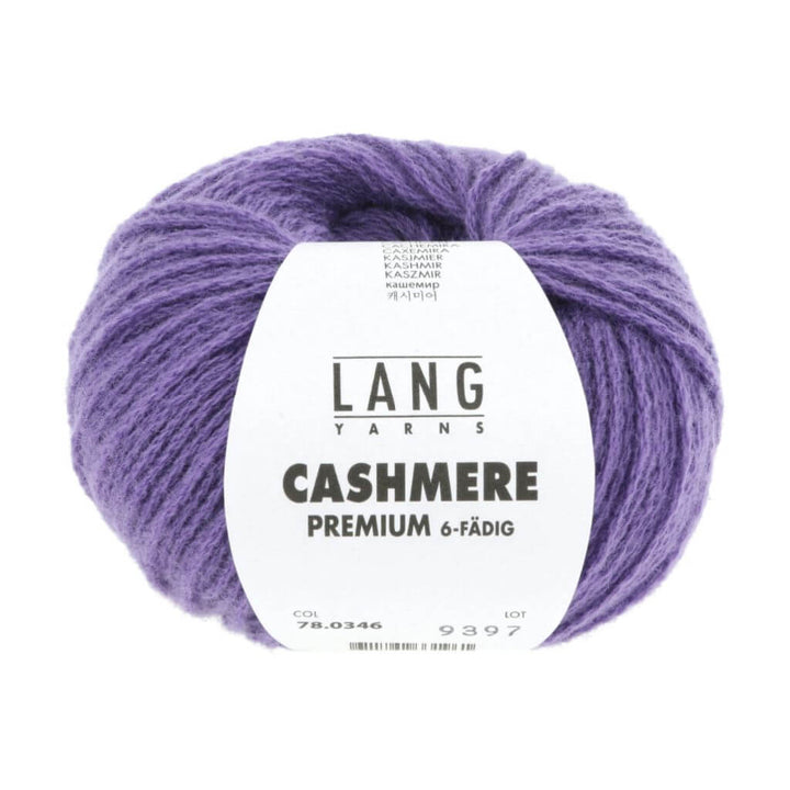 Lang Yarns Cashmere Premium - 25g, Farbe 346 Lila Dunkel – Kaschmir bei Lieblingsgarn