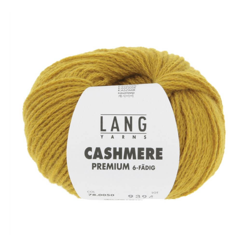 Lang Yarns Cashmere Premium - 25g, Farbe 050 Gold – Kaschmir bei Lieblingsgarn
