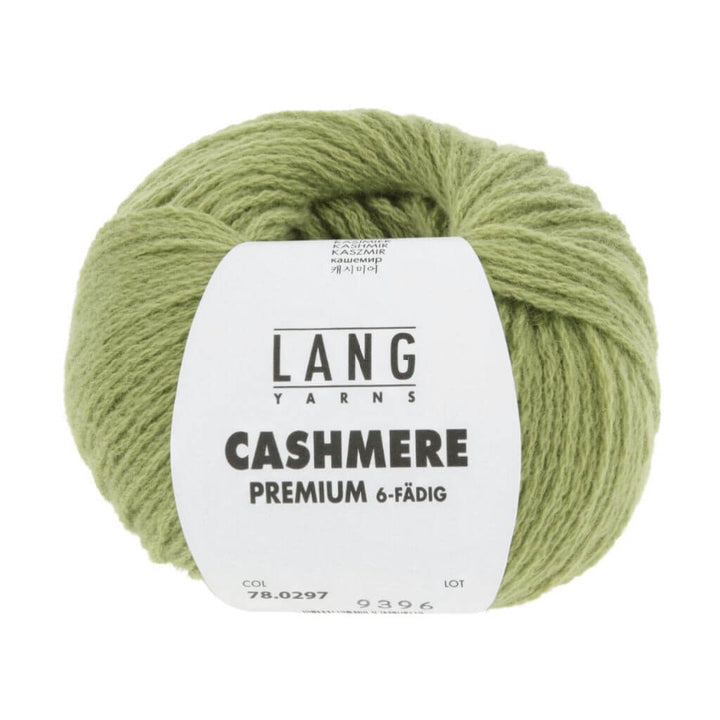 Lang Yarns Cashmere Premium - 25g, Farbe 297 Hellolive – Kaschmir bei Lieblingsgarn