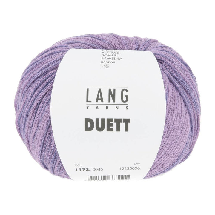 Lang Yarns Duett, Farbe 046 Lavendel/Violett – Baumwolle bei Lieblingsgarn