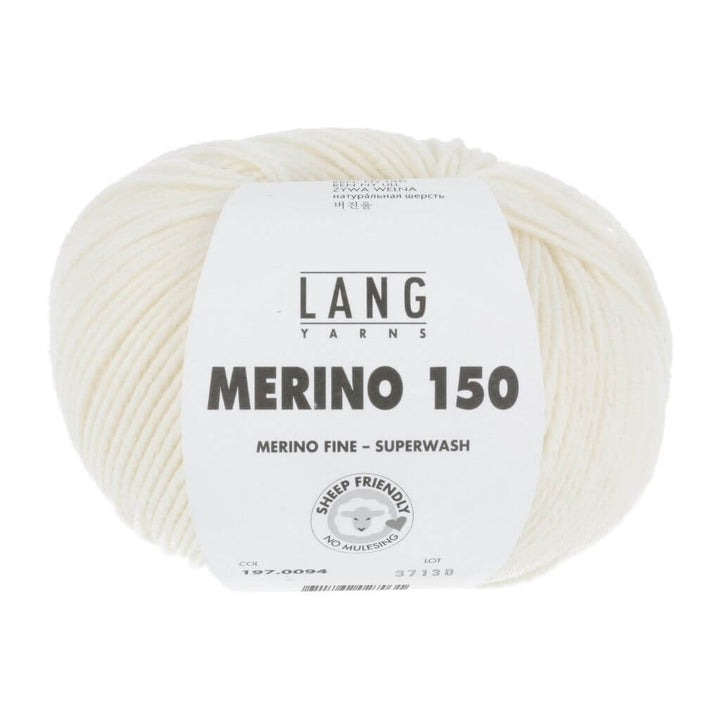 Lang Yarns Merino 150, Farbe Offwhite*03 – Merino bei Lieblingsgarn