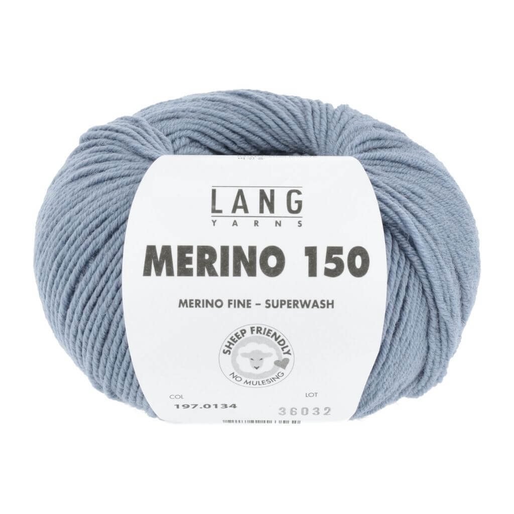 Lang Yarns Merino 150, Farbe Jeans Mittel – Merino bei Lieblingsgarn