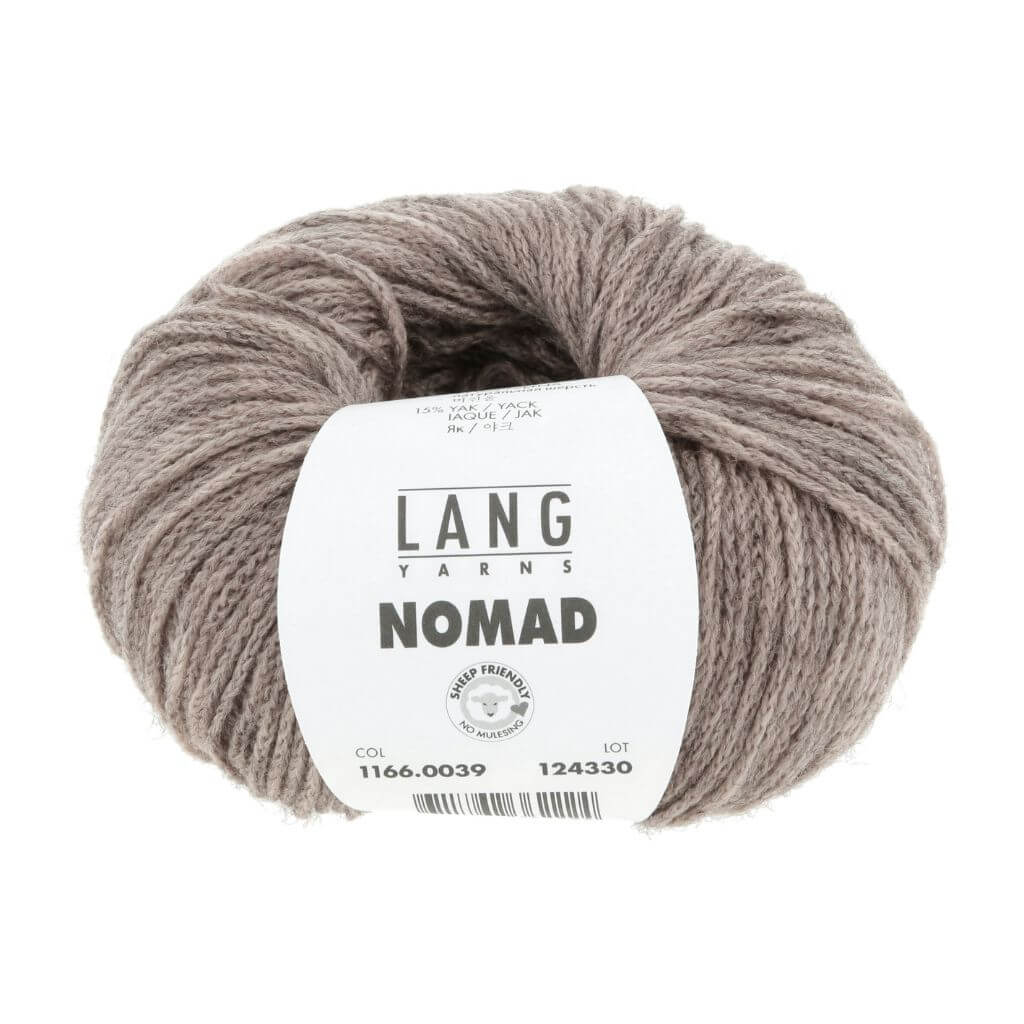 Lang Yarns Nomad, Farbe 039 Camel – Schurwolle und Yak bei Lieblingsgarn