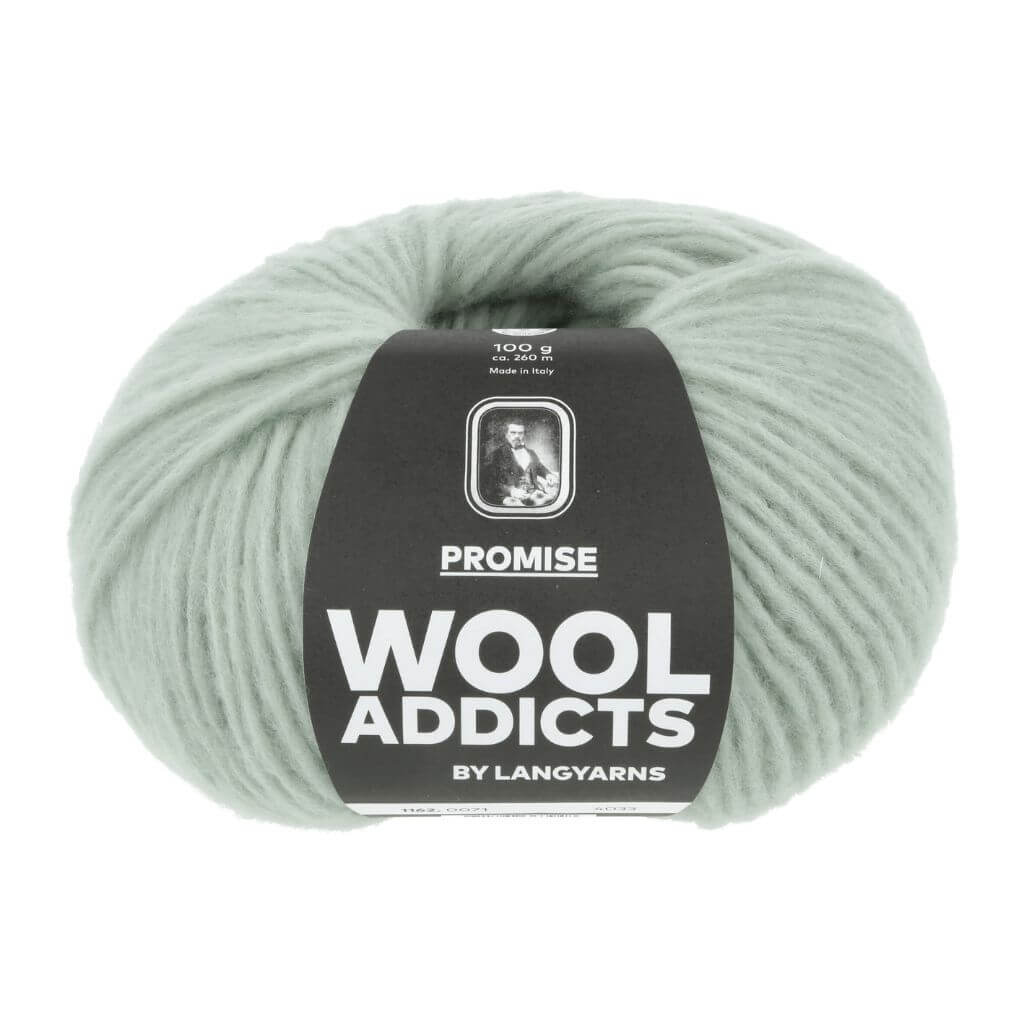Lang Yarns Wooladdicts Promise, Farbe 071 Sea Water – Schurwolle und Synthetik bei Lieblingsgarn