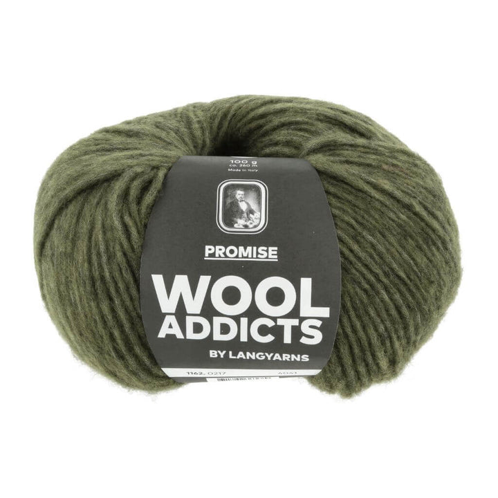 Lang Yarns Wooladdicts Promise, Farbe 217 Fern – Schurwolle und Synthetik bei Lieblingsgarn