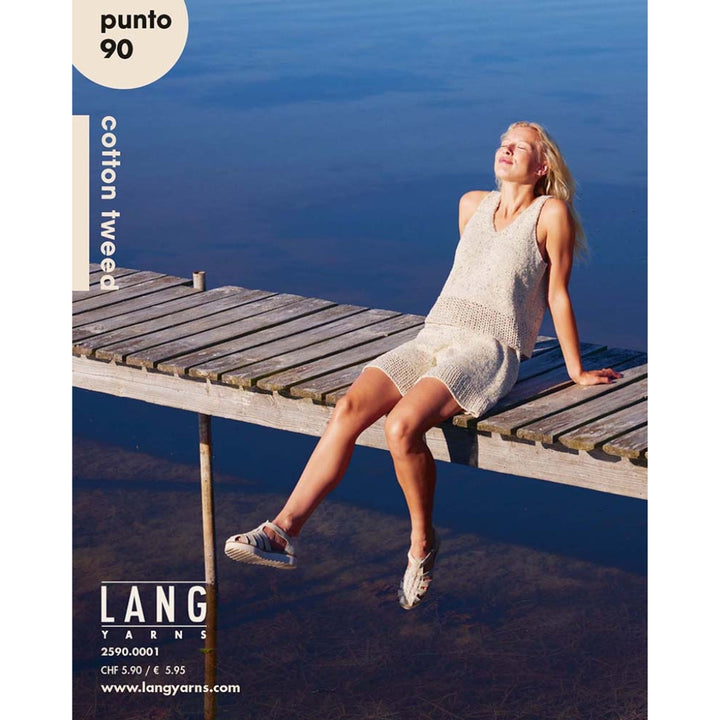 Lang Yarns Punto 90 Cotton Tweed bei bei bei bei bei bei bei bei bei bei Lieblingsgarn