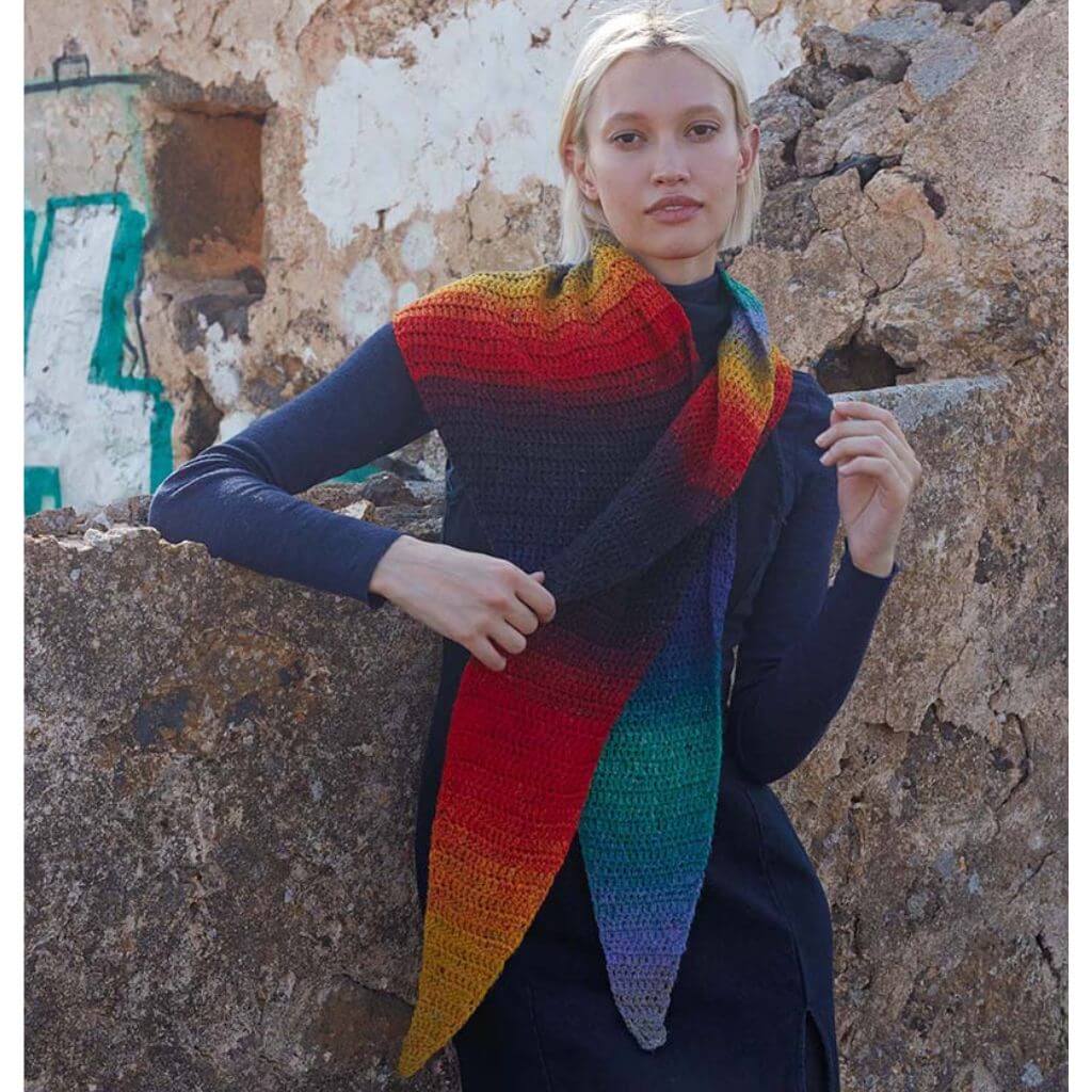 Lang Yarns Schal Triangular Shawl Häkelanleitung - Lang Yarns (Heft) bei bei bei bei bei bei bei bei bei bei Lieblingsgarn