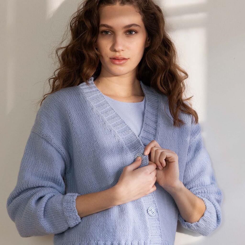 Lang Yarns Pattern Damen Cardigan Novalee Strickanleitung - Lang Yarns (PDF) bei bei bei bei bei bei bei bei Lieblingsgarn