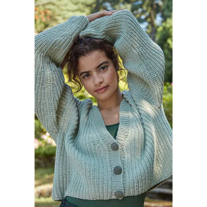 Lang Yarns Pattern Damen Strickjacke wild and free Anleitung - Lang Yarns (PDF) bei bei bei bei bei bei bei bei Lieblingsgarn