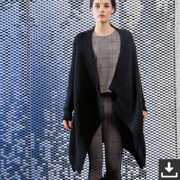 Lang Yarns Pattern Lange Jacke Strickanleitung - Lang Yarns (PDF) bei bei bei bei bei bei bei bei bei bei Lieblingsgarn