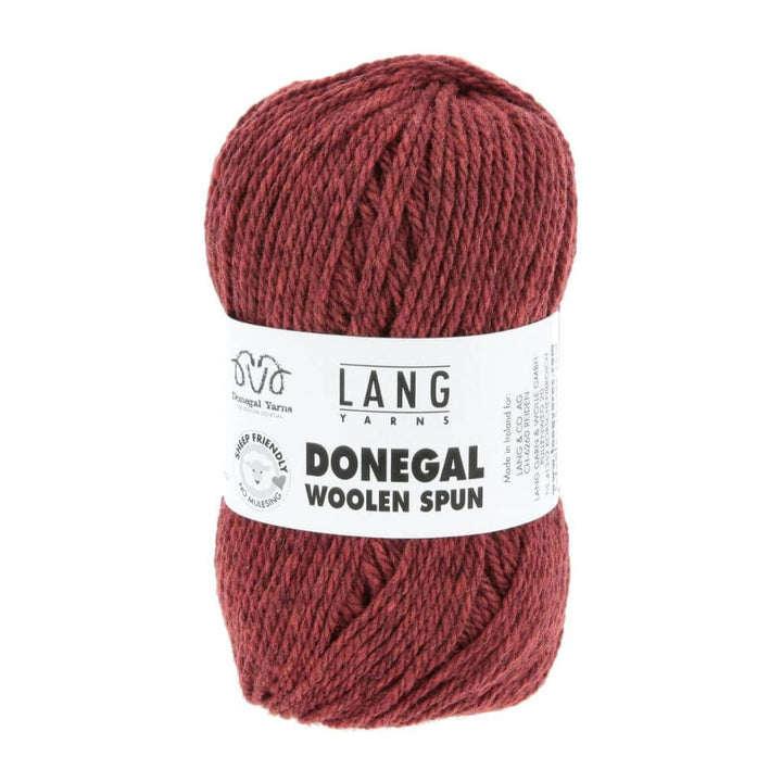 Lang Yarns Donegal Woolen Spun, Farbe 060 Rot – Schurwolle bei Lieblingsgarn