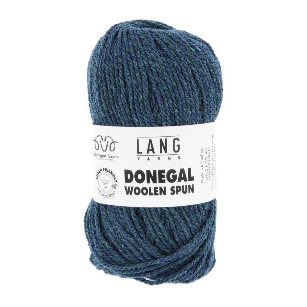 Lang Yarns Donegal Woolen Spun, Farbe 188 Petrol – Schurwolle bei Lieblingsgarn