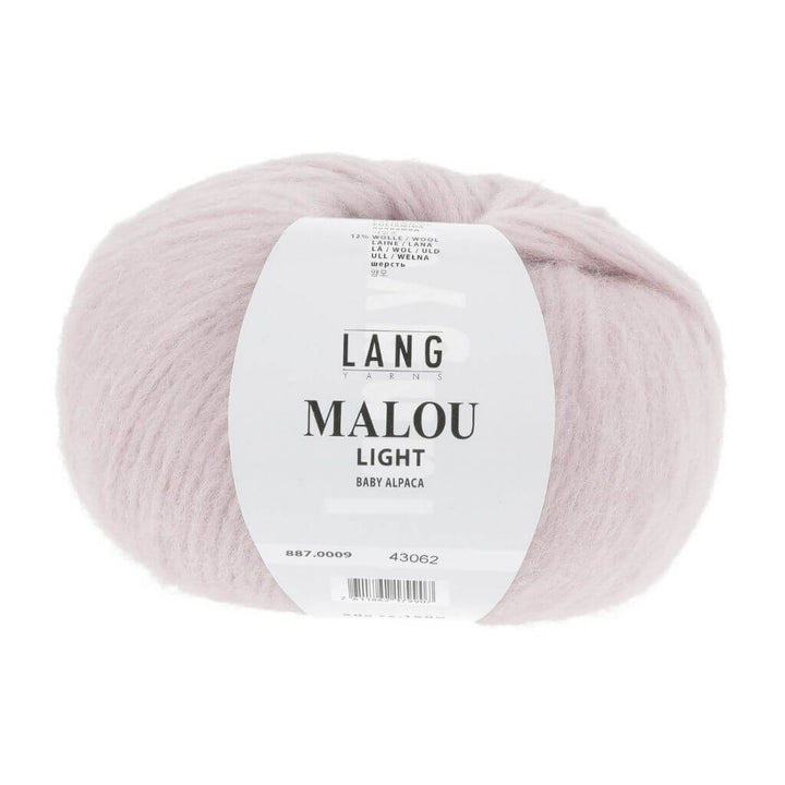 Lang Yarns Malou Light, Farbe 9 Rosa Hell – Alpaka, Merino und Synthetik bei Lieblingsgarn