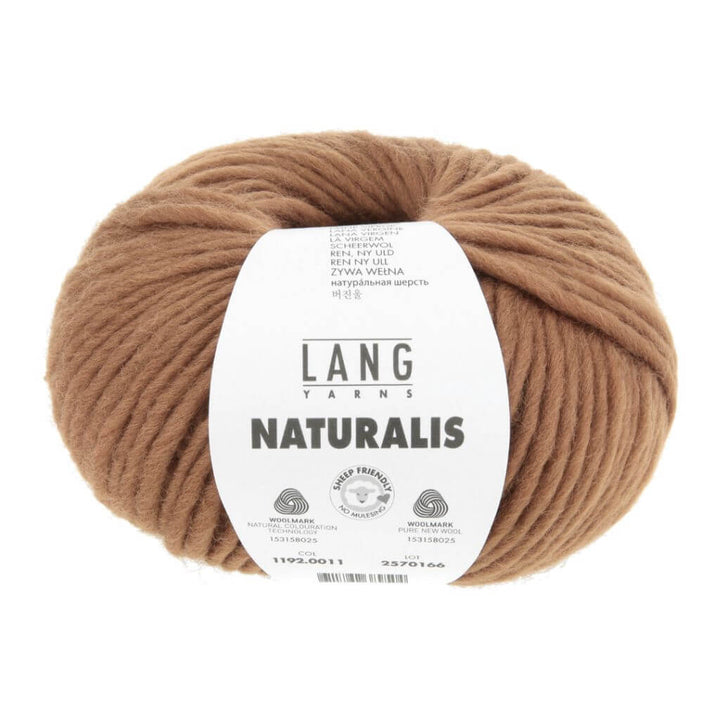 Lang Yarns Naturalis, Farbe 011 Cognac – Merino bei Lieblingsgarn
