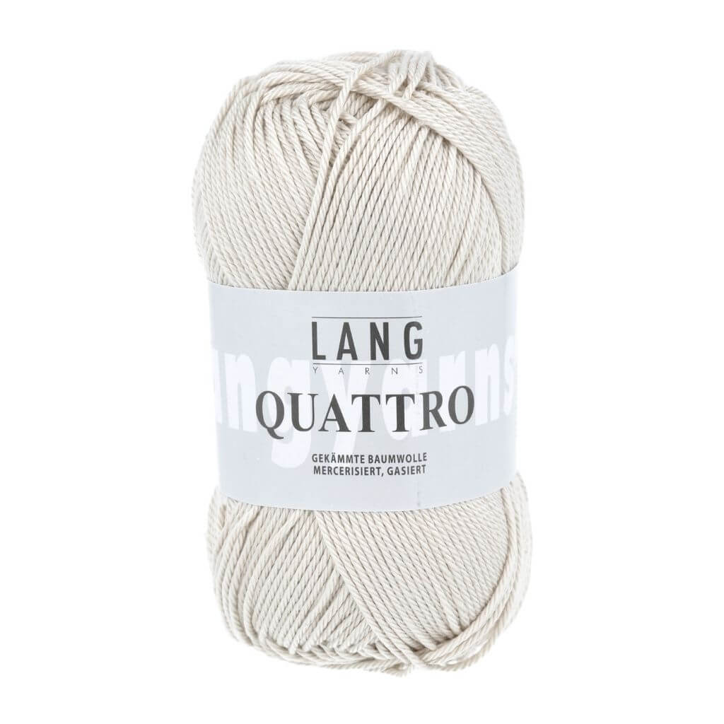 Lang Yarns Quattro, Farbe 26 Beige – Baumwolle bei Lieblingsgarn