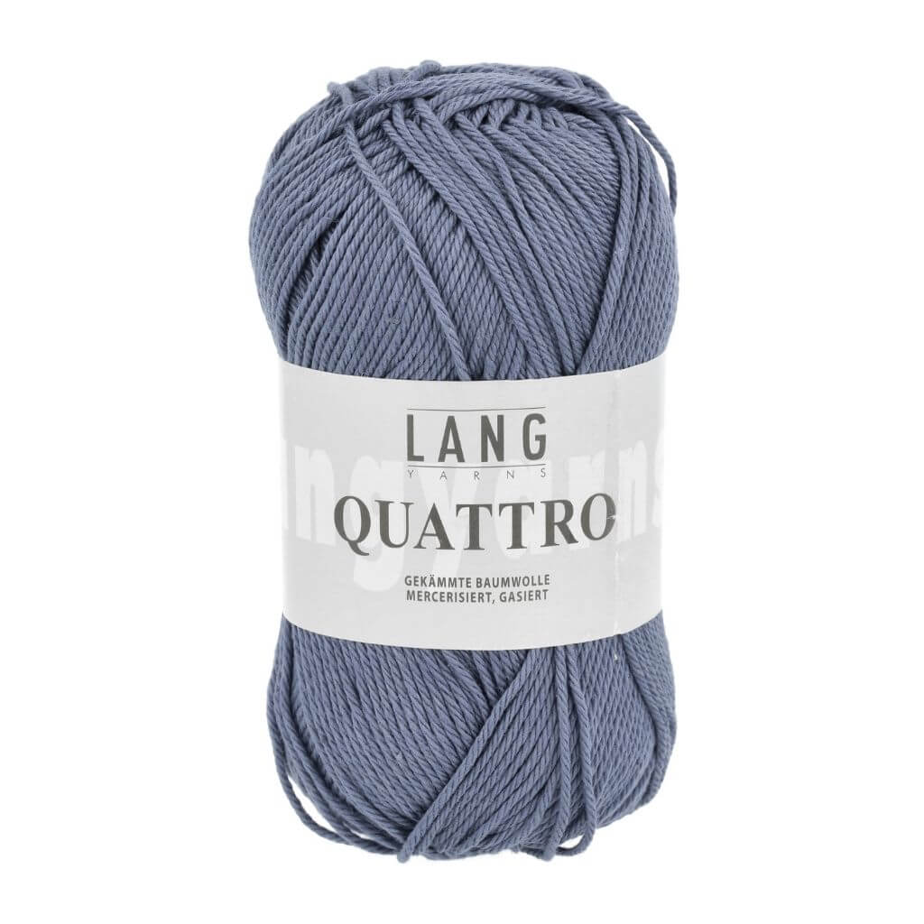 Lang Yarns Quattro, Farbe 34 Jeans Dunkel – Baumwolle bei Lieblingsgarn