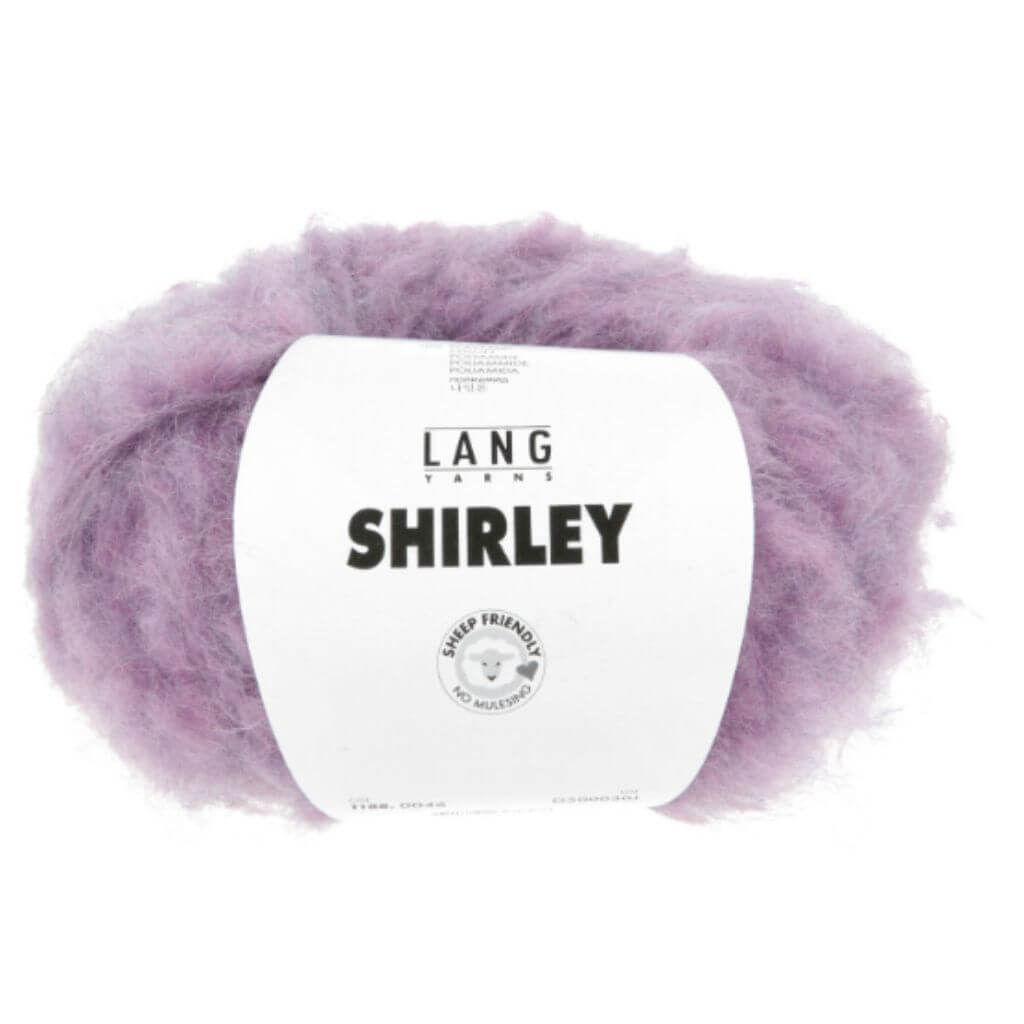 Lang Yarns Shirley, Farbe 046 Lila – Alpaka, Merino und Synthetik bei Lieblingsgarn
