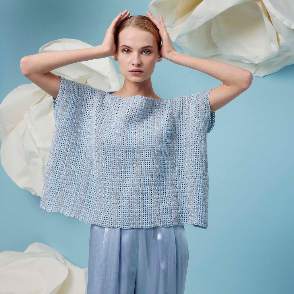 Lang Yarns Pattern Top Sylver Häkelanleitung - Lang Yarns (Heft) bei bei bei bei bei bei bei bei bei bei Lieblingsgarn
