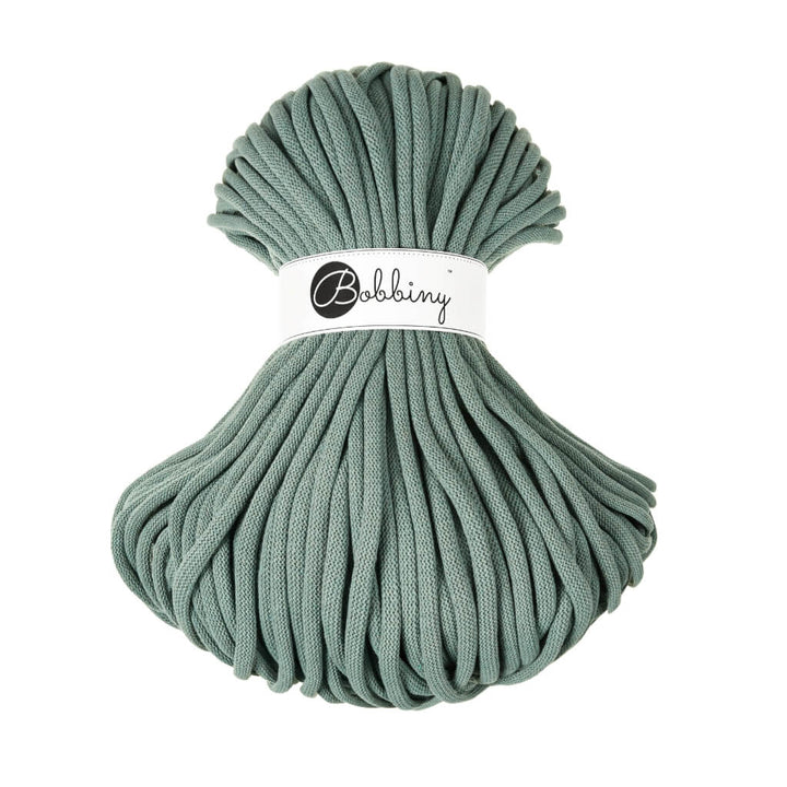 Bobbiny 9mm Jumbo Kordel, Farbe Laurel – Baumwolle bei Lieblingsgarn