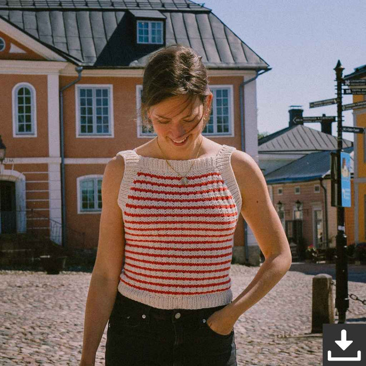 Lieblingsgarn Pattern Lola Top Strickanleitung - Kutovakika (PDF) bei bei bei bei bei bei bei bei bei bei Lieblingsgarn