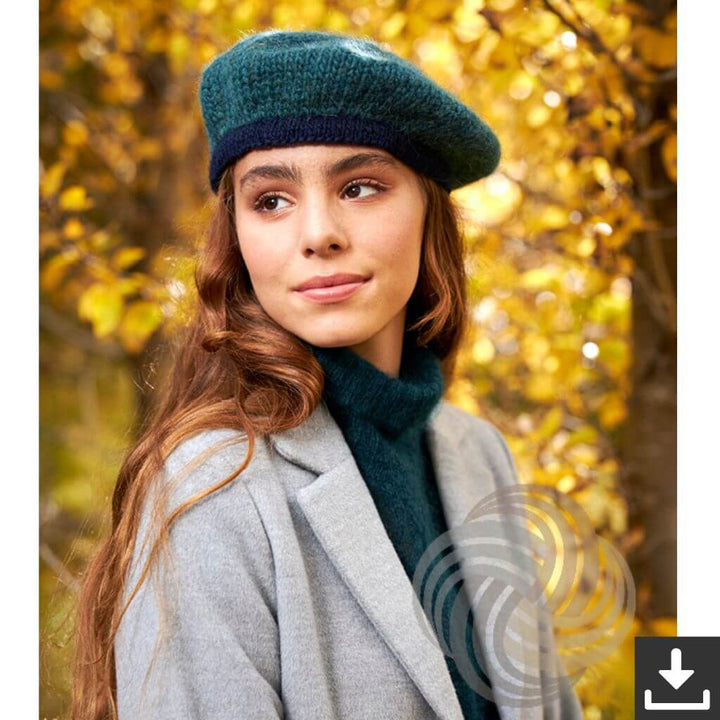 Lopi Pattern Baskenmütze Draumur um drama Strickanleitung - Lopi (PDF) bei bei bei bei bei bei bei bei bei bei Lieblingsgarn