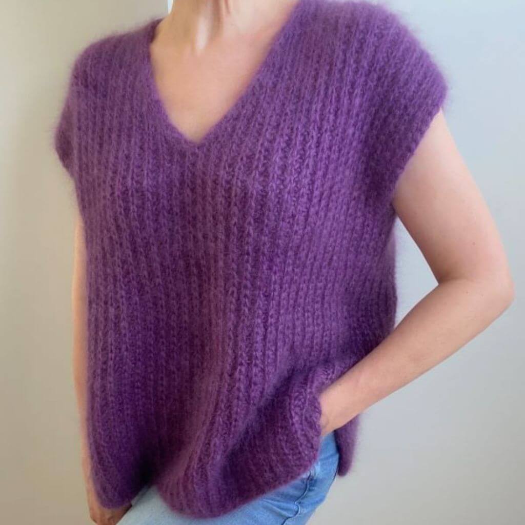 Lotilda Pattern Pullunder/Pullover Juna V-Neck Strickanleitung - Lotilda (PDF) bei bei bei bei bei bei bei bei Lieblingsgarn