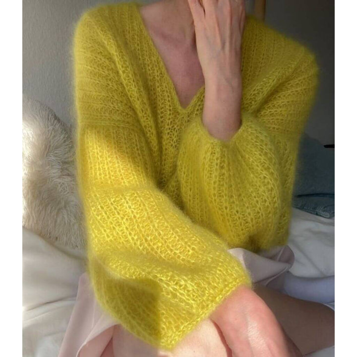 Lotilda Pattern Pullunder/Pullover Juna V-Neck Strickanleitung - Lotilda (PDF) bei bei bei bei bei bei bei bei Lieblingsgarn