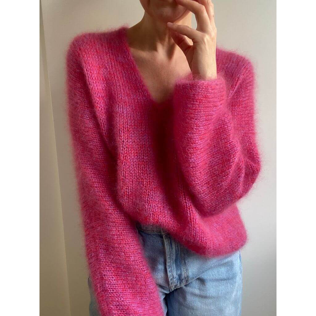 Lotilda Pattern Kim V-Neck Jumper Strickanleitung - Lotilda (PDF) bei bei bei bei bei bei bei bei bei bei bei Lieblingsgarn