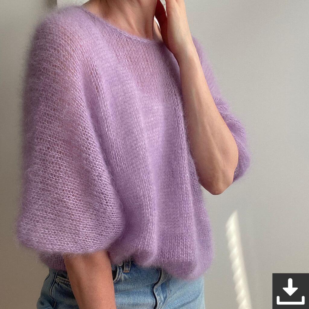 Lotilda Pattern Mika Summer V-Shirt Strickanleitung - Lotilda (PDF) bei bei bei bei bei bei bei bei bei bei Lieblingsgarn