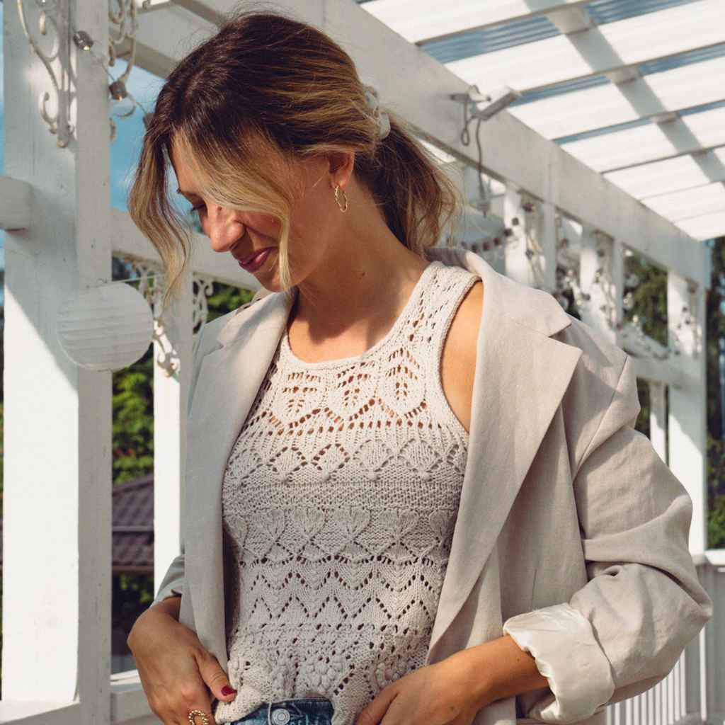 Lieblingsgarn Pattern Love Letter Top Strickanleitung - Kutovakika (PDF) bei bei bei bei bei bei bei bei bei Lieblingsgarn