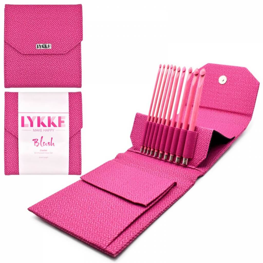 Lykke Needles Lykke Häkelnadel Set - Blush bei bei bei bei bei bei bei bei bei bei Lieblingsgarn